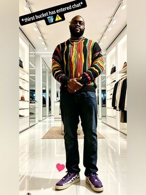 London Fog Coogi Style Sweater | Vintage 90s Textured Knit